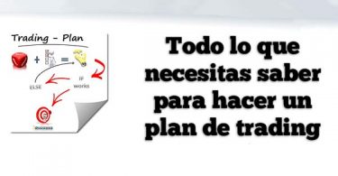 hacer un plan de trading