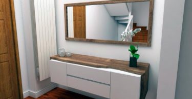 recibidor decorativo y funcional