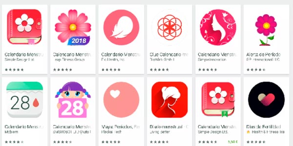Apps para controlar la menstruación