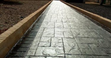 Suelo de hormigón impreso