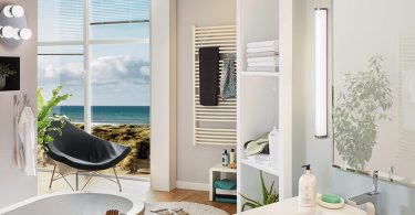 iluminación para el baño