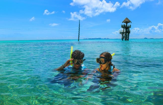 snorkel en Isla Mujeres